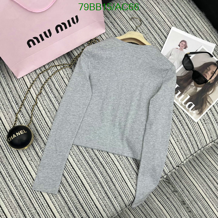 MIUMIU-Clothing Code: AC66 $: 79USD