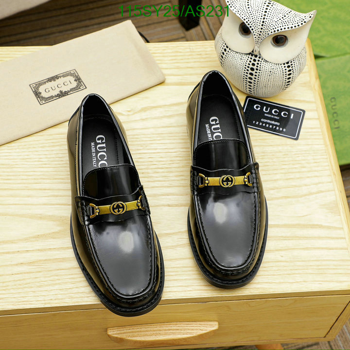 Gucci-Men shoes Code: AS231 $: 115USD