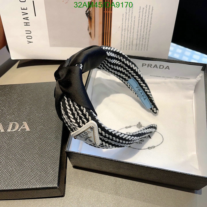 Prada-Headband Code: DA9170 $: 32USD