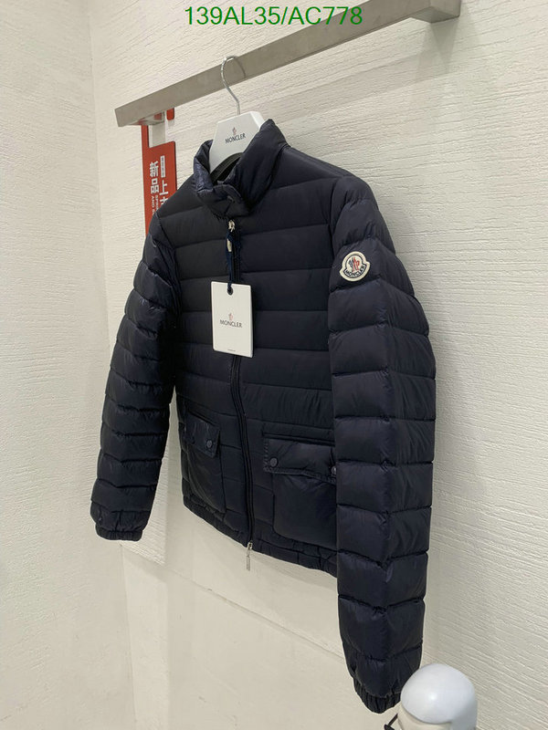 Moncler-Down jacket Women Code: AC778 $: 139USD