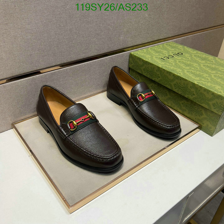 Gucci-Men shoes Code: AS233 $: 119USD