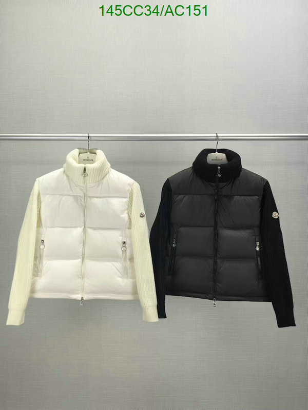 Moncler-Down jacket Women Code: AC151 $: 145USD