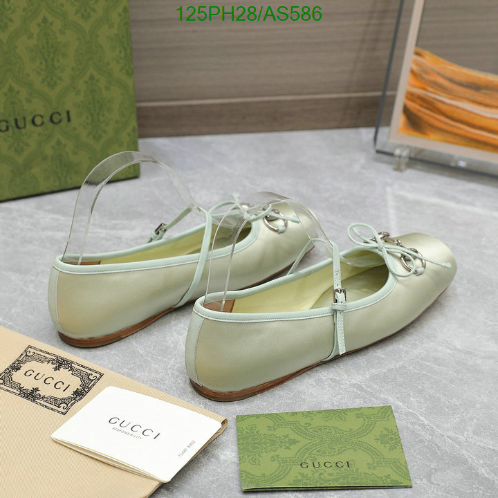 Gucci-Women Shoes Code: AS586 $: 125USD