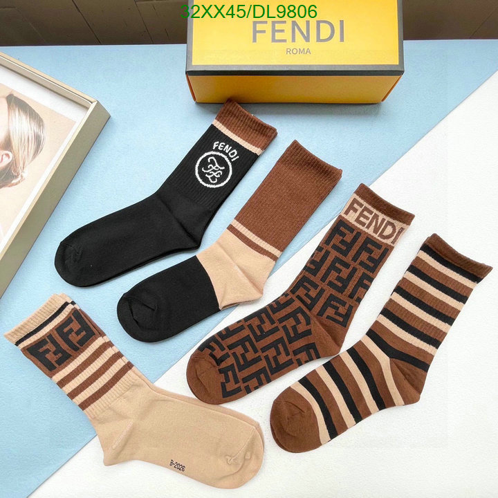 Fendi-Sock Code: DL9806 $: 32USD