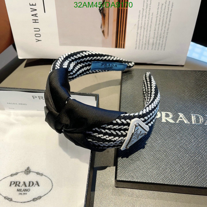 Prada-Headband Code: DA9170 $: 32USD