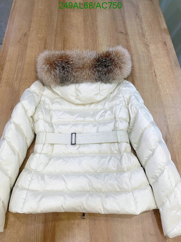 Moncler-Down jacket Women Code: AC750 $: 249USD