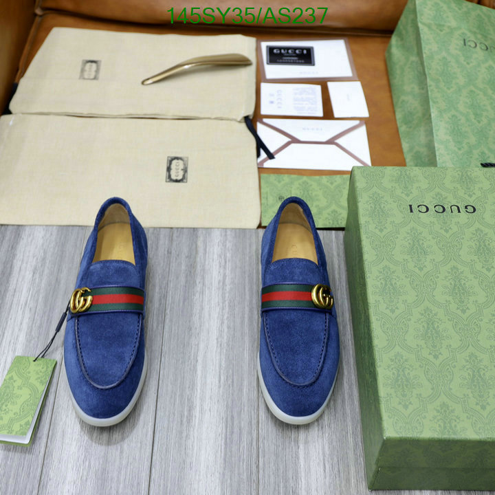 Gucci-Men shoes Code: AS237 $: 145USD