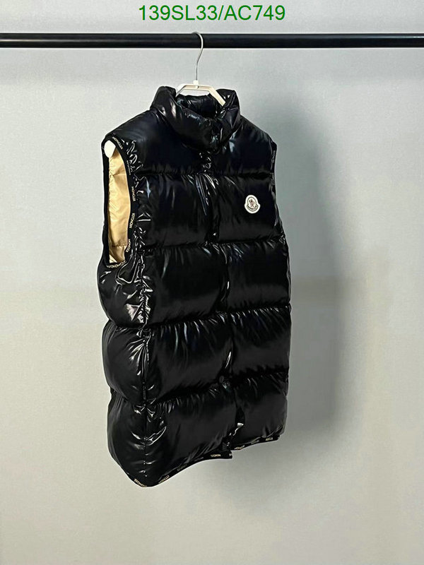 Moncler-Down jacket Women Code: AC749 $: 139USD