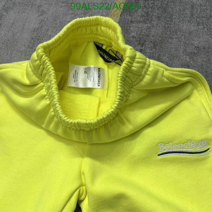 Balenciaga-Kids clothing Code: AC867 $: 99USD