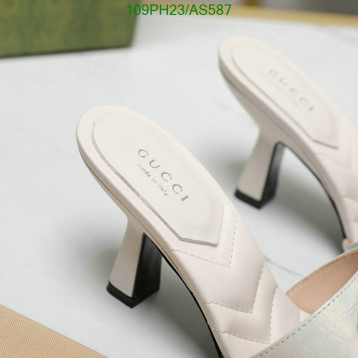 Gucci-Women Shoes Code: AS587 $: 109USD