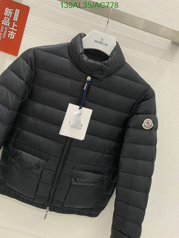 Moncler-Down jacket Women Code: AC778 $: 139USD