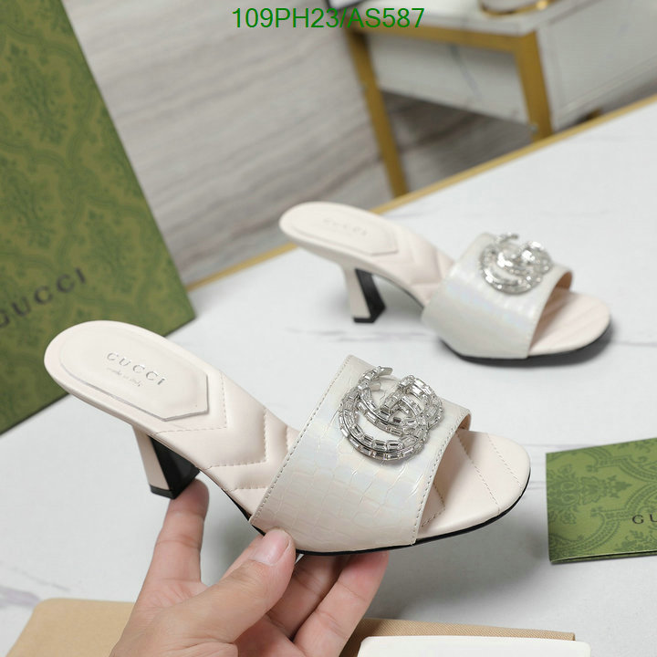 Gucci-Women Shoes Code: AS587 $: 109USD