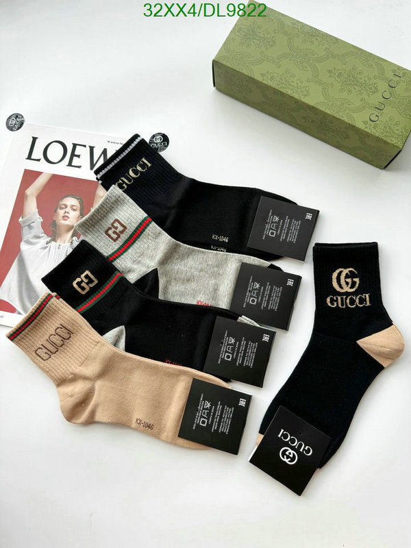 Gucci-Sock Code: DL9822 $: 32USD