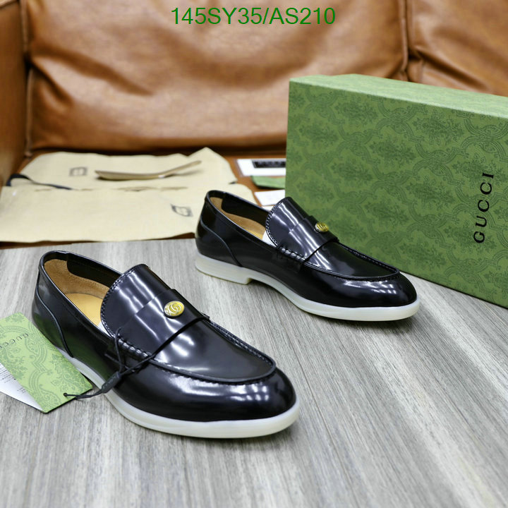 Gucci-Men shoes Code: AS210 $: 145USD