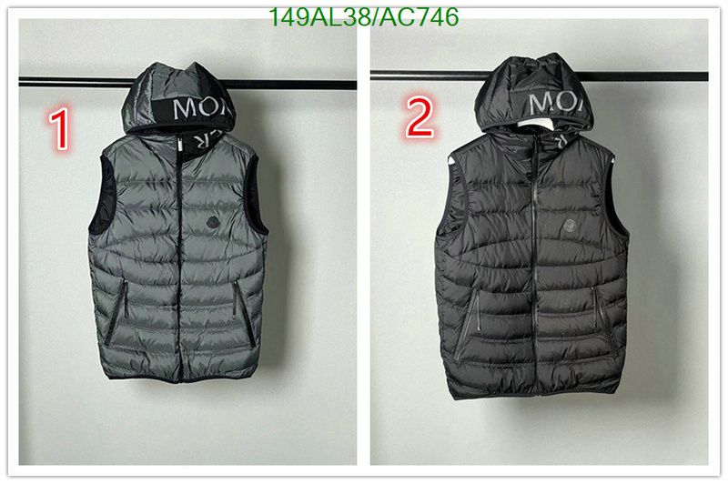 Moncler-Down jacket Men Code: AC746 $: 149USD