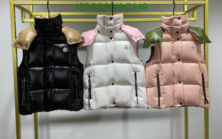 Moncler-Down jacket Women Code: AC149 $: 139USD