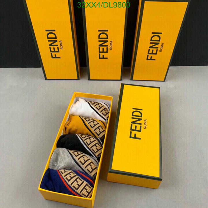 Fendi-Sock Code: DL9800 $: 32USD