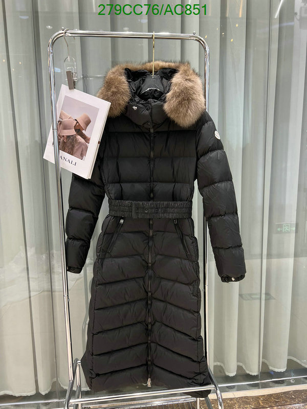 Moncler-Down jacket Women Code: AC851 $: 279USD