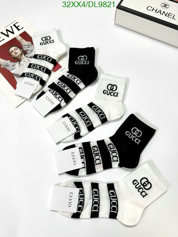 Gucci-Sock Code: DL9821 $: 32USD