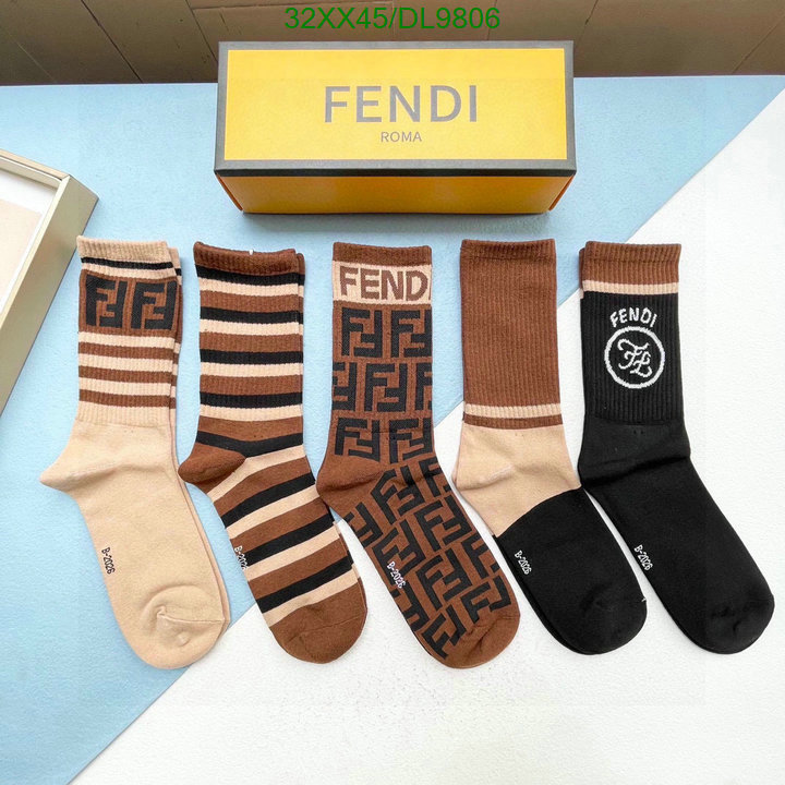 Fendi-Sock Code: DL9806 $: 32USD