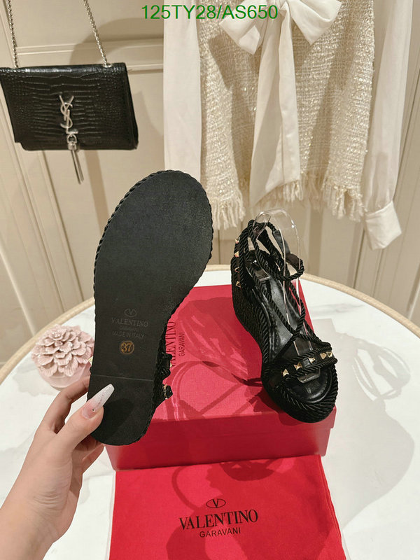 Valentino-Women Shoes Code: AS650 $: 125USD