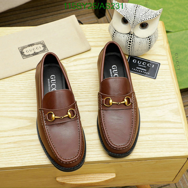 Gucci-Men shoes Code: AS231 $: 115USD