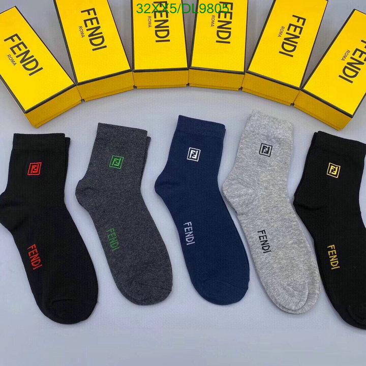 Fendi-Sock Code: DL9805 $: 32USD