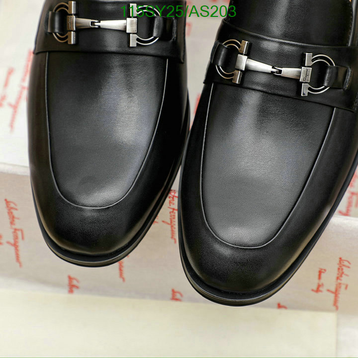 Ferragamo-Men shoes Code: AS203 $: 115USD