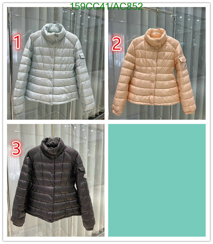 Moncler-Down jacket Women Code: AC852 $: 159USD