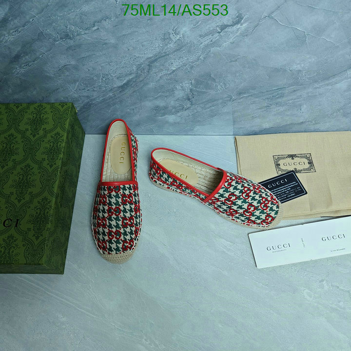 Gucci-Women Shoes Code: AS553 $: 75USD