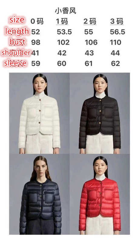 Moncler-Down jacket Women Code: AC853 $: 159USD