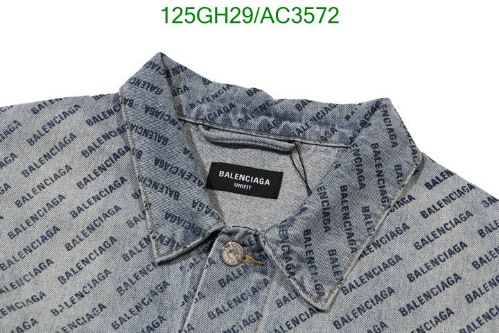 Balenciaga-Clothing Code: AC3572 $: 125USD