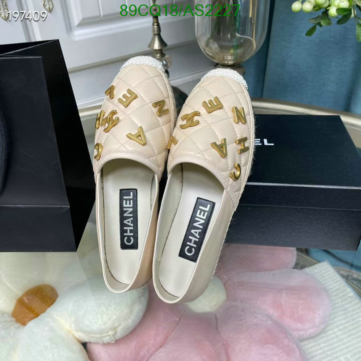 Chanel-Women Shoes Code: AS2227 $: 89USD