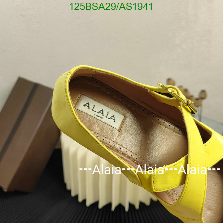 ALAIA-Women Shoes Code: AS1941 $: 125USD