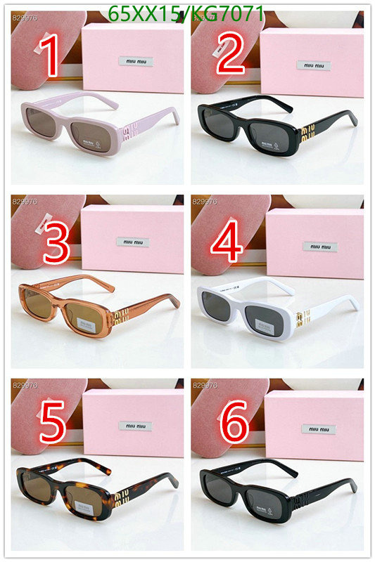 MiuMiu-Glasses Code: KG7071 $: 65USD