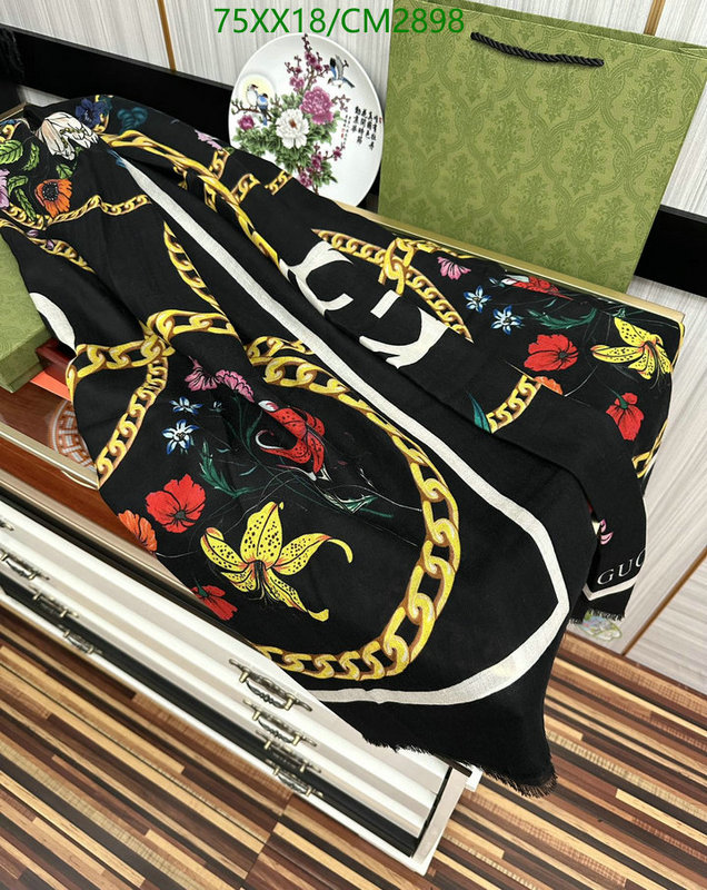 Gucci-Scarf Code: CM2898 $: 75USD