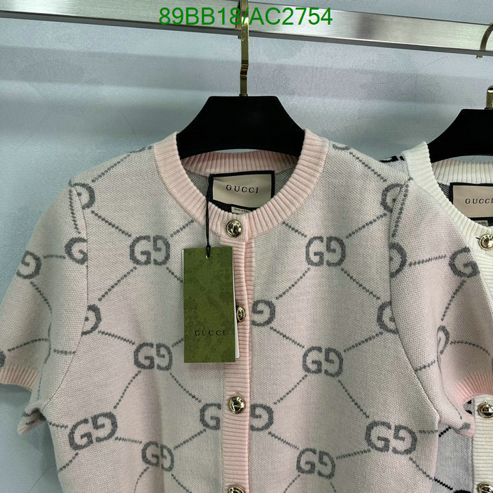 Gucci-Clothing Code: AC2754 $: 89USD