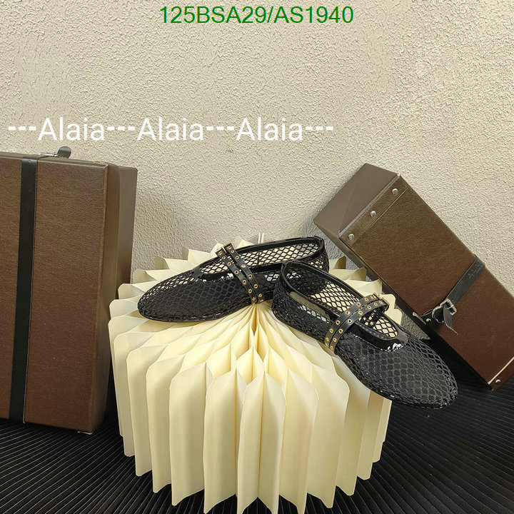 ALAIA-Women Shoes Code: AS1940 $: 125USD