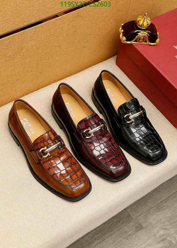 Ferragamo-Men shoes Code: CS2603 $: 119USD