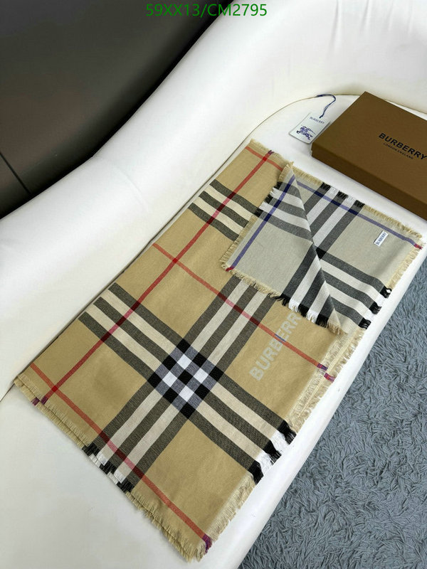 Burberry-Scarf Code: CM2795 $: 59USD