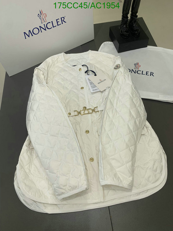 Moncler-Down jacket Women Code: AC1954 $: 175USD