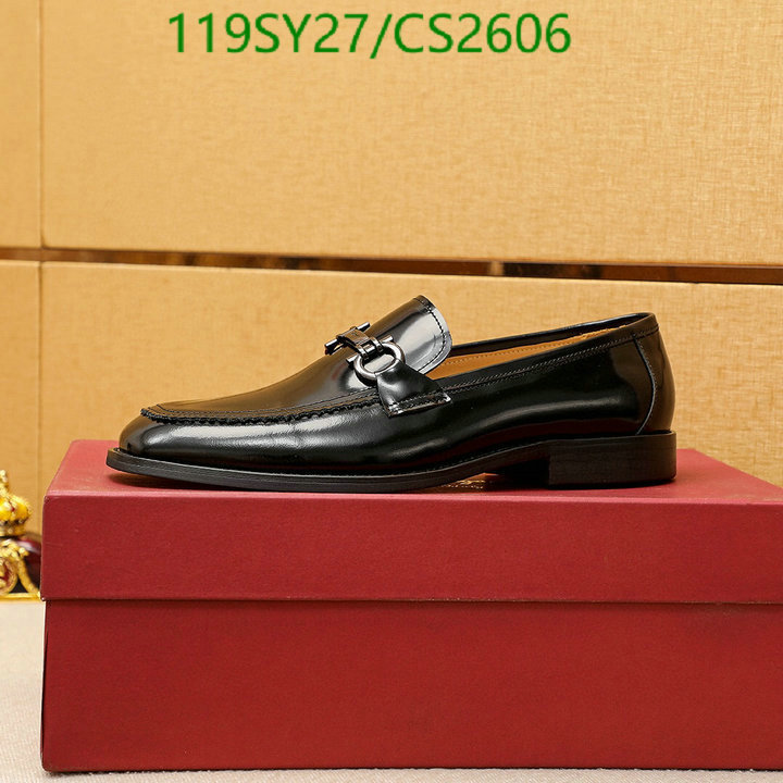 Ferragamo-Men shoes Code: CS2606 $: 119USD