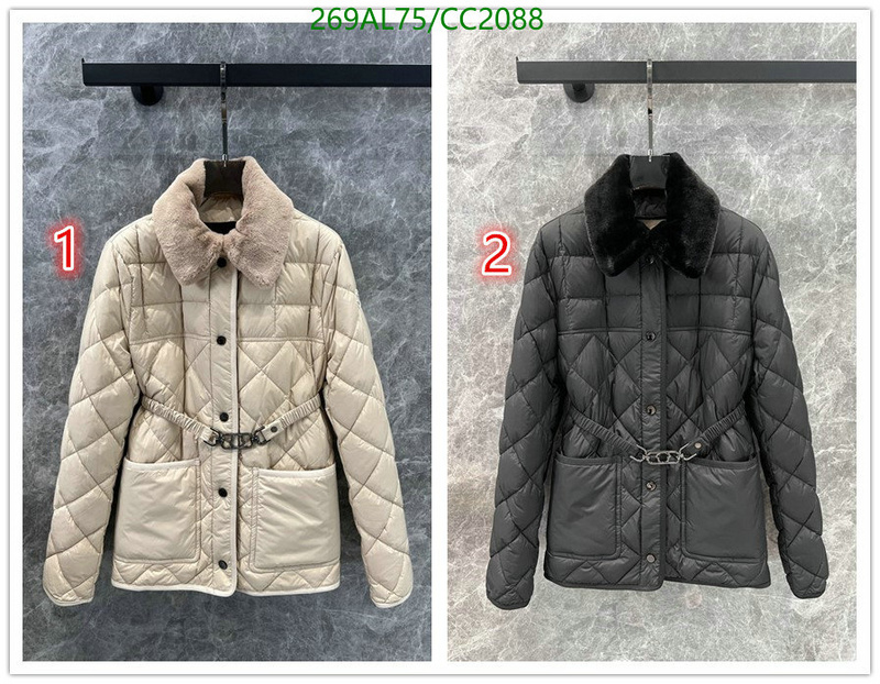 Moncler-Down jacket Women Code: CC2088 $: 269USD