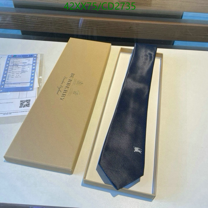 Burberry-Ties Code: CD2735 $: 42USD