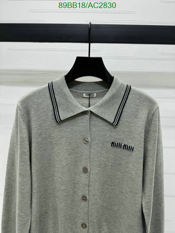 MIUMIU-Clothing Code: AC2830 $: 89USD