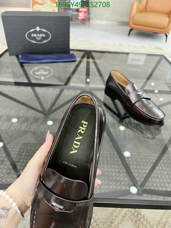 Prada-Men shoes Code: CS2708 $: 189USD