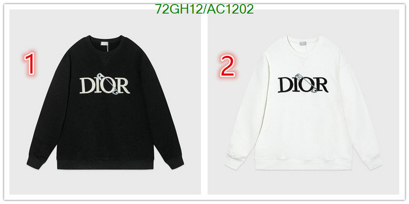 Dior-Clothing Code: AC1202 $: 72USD