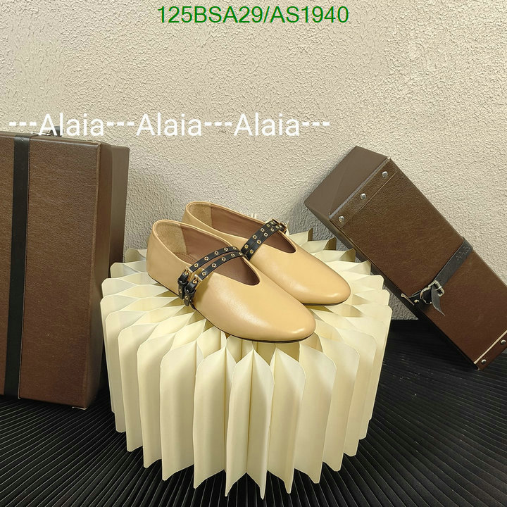 ALAIA-Women Shoes Code: AS1940 $: 125USD