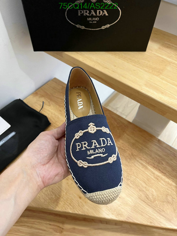 Prada-Women Shoes Code: AS2222 $: 75USD