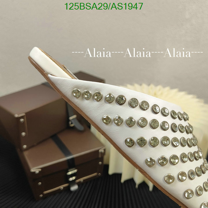 ALAIA-Women Shoes Code: AS1947 $: 125USD